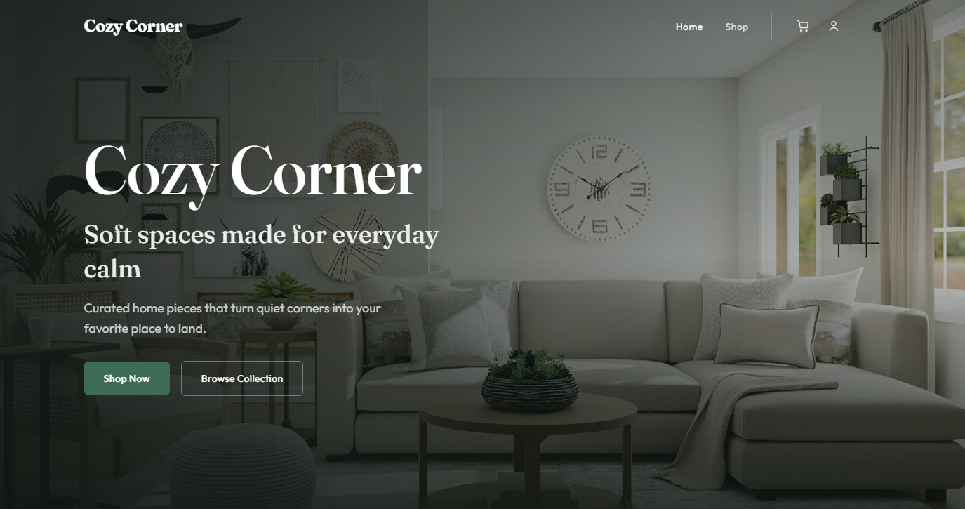 CozyCorner screenshot